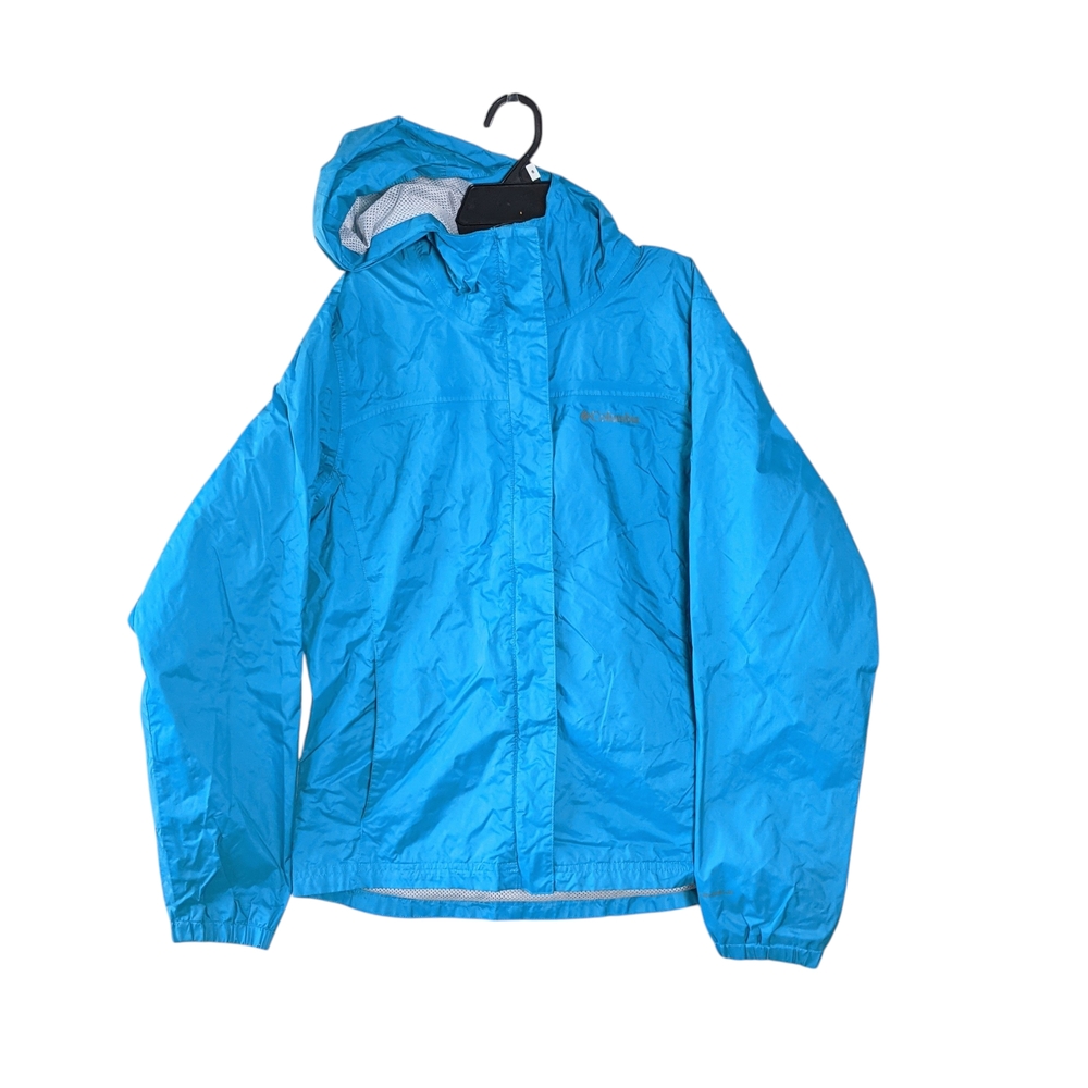 Columbia Girls Omni Shield Waterproof Packable Rain Jacket Size 18-20